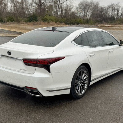 2023 Lexus LS 500 w INTERIOR UPGRADE PKG, ADAPTIVE VARIABLE SUSPENSION, HUD, LOADED!! – NO RESERVE