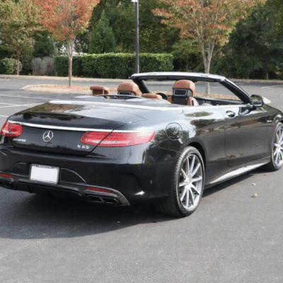2017 Mercedes-Benz S65 AMG CONVERTIBLE WNAV – NO RESERVE